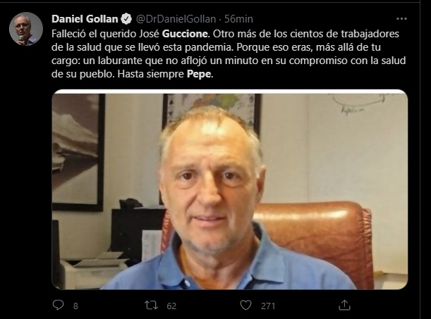 La cúpula política de Misiones y Nación despidió con gran pesar a Pepe Guccione, para muchos un referente en la Salud Pública de Argentina 17 La cúpula política de Misiones y Nación despidió con gran pesar a Pepe Guccione, para muchos un referente en la Salud Pública de Argentina
